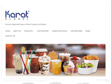 Tablet Screenshot of karatglobal.com